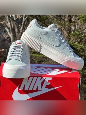 Nike Court Legacy Platform Casual Sneaker Womens 6 | 7 (Youth GS 4.5Y 5.5Y) NEW